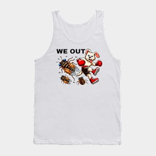 Cicada We Out.Funny Cicada Family Journey Funny Cute Cicada Tank Top